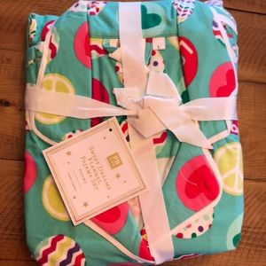 Pottery Barn Teen Sweet Dreams Flannel Pajamas-L